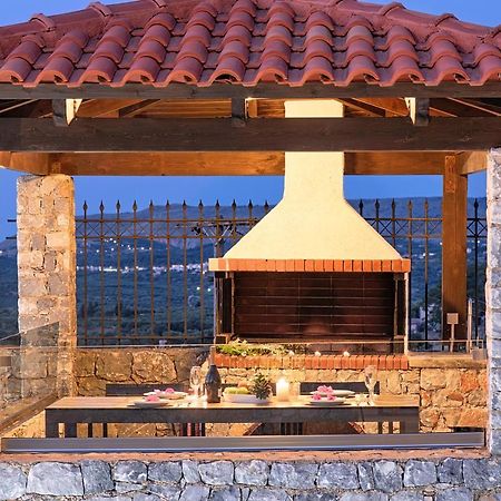Acrothea Villa Heated Pool Ханя Екстериор снимка