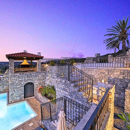 Acrothea Villa Heated Pool Ханя Екстериор снимка