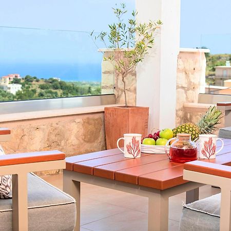 Acrothea Villa Heated Pool Ханя Екстериор снимка
