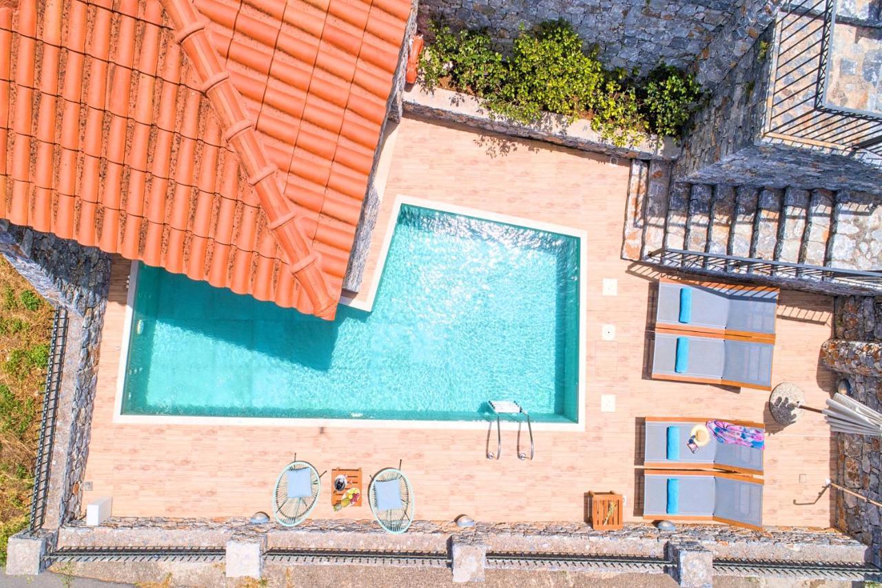 Acrothea Villa Heated Pool Ханя Екстериор снимка