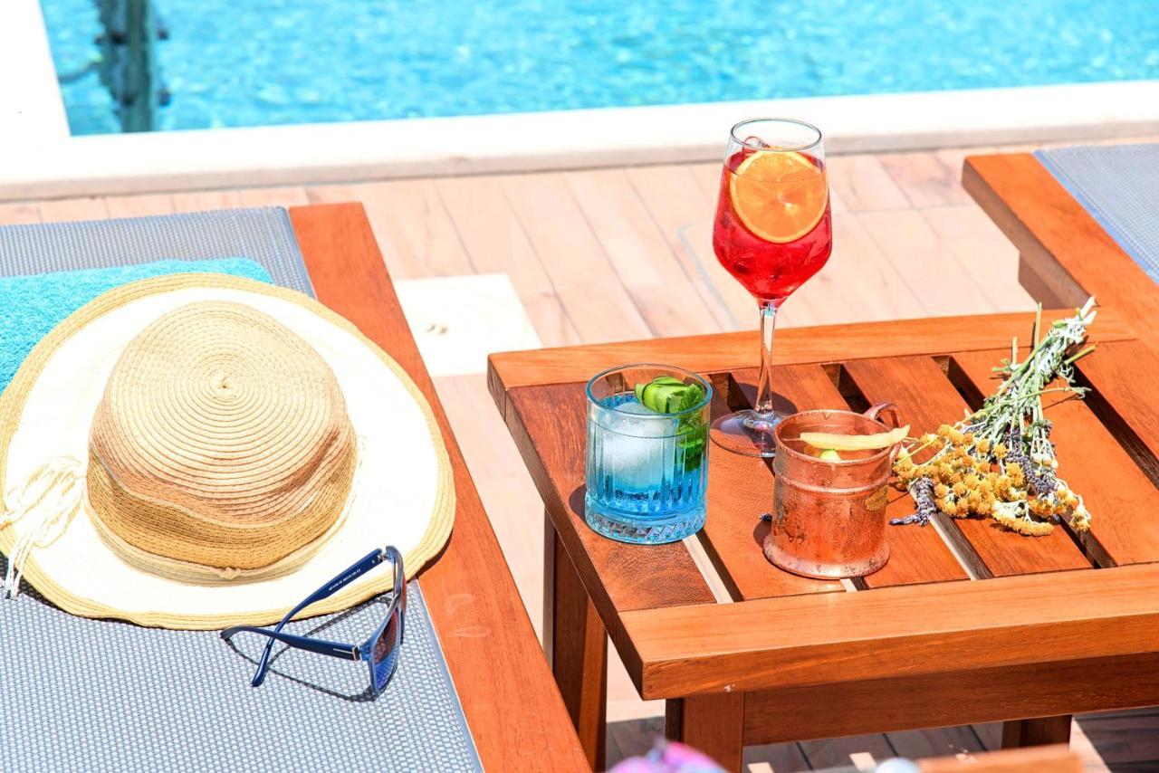 Acrothea Villa Heated Pool Ханя Екстериор снимка